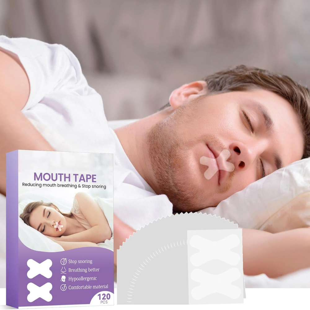 Breathe Better And Sleep Soundly With The Mouth Tape